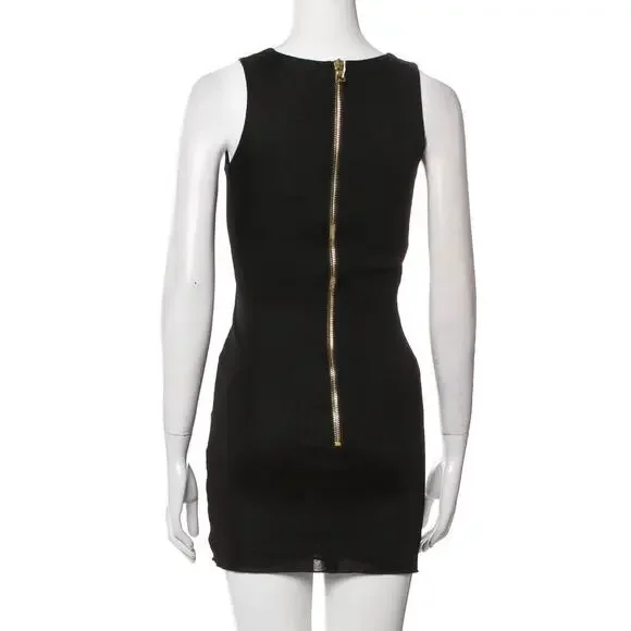 embellished mini black dress Pump The Volume Embellished Mini Dress Black